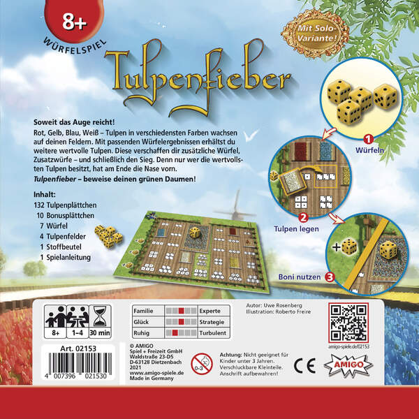 Amigo Tulpenfieber Kartenspiel