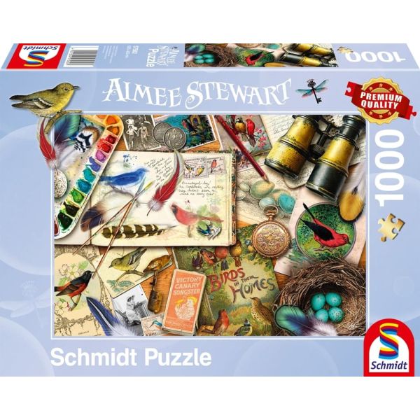 Vogelbeobachtung Puzzle tausend Teile
