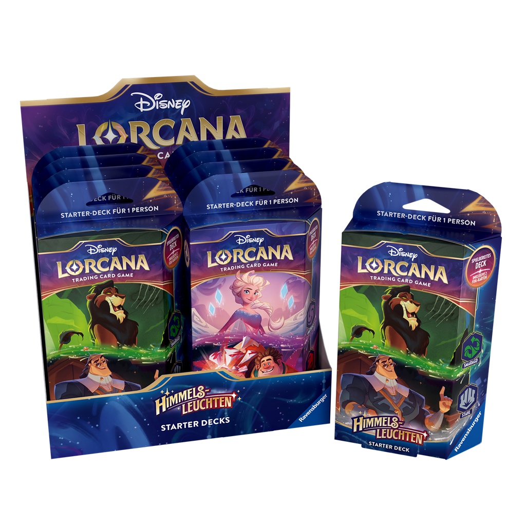 Disney Lorcana Himmelsleuchten Starter Display
