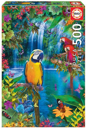 Educa Puzzle Vogel Tropenland Teile