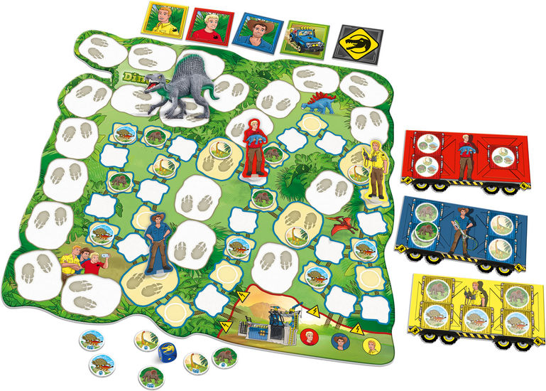 Schleich Dinosaurs Dino Rallye Kinderspiel
