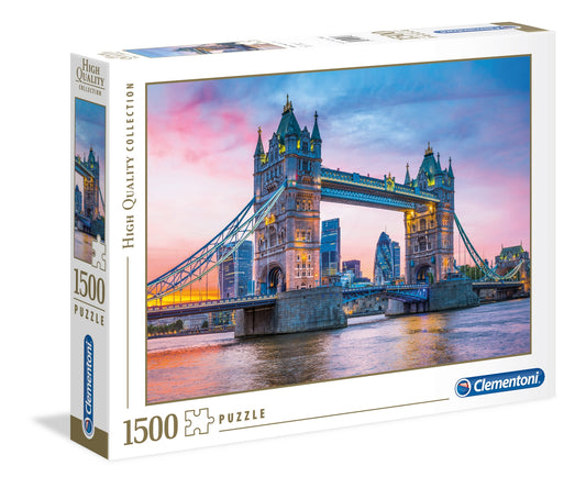 Hochwertiges Puzzle Sonnenuntergang Tower Bridge