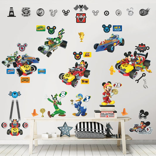 Wandaufkleber Mickey flinke Flitzer