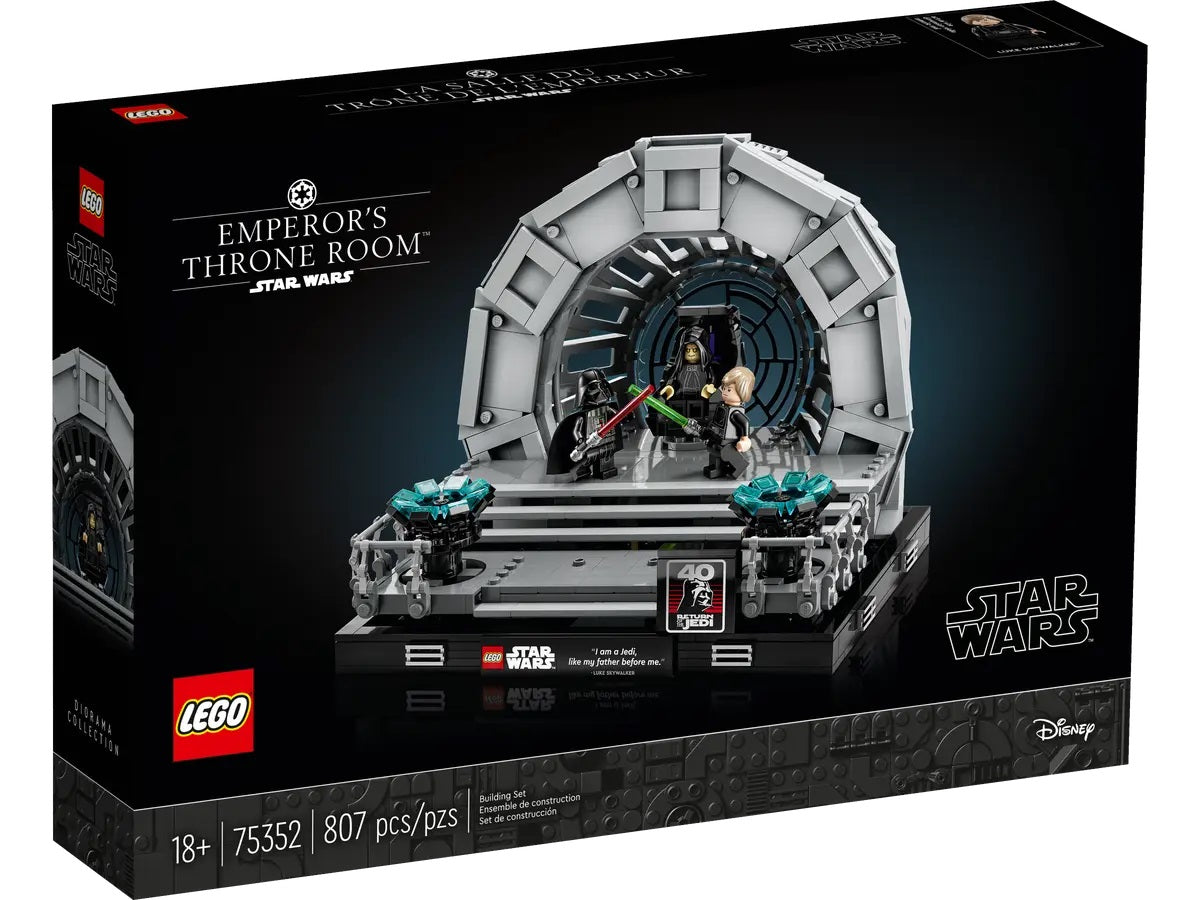 LEGO Star Wars Thronsaal Diorama