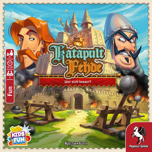Pegasus Katapult Fehde Brettspiel