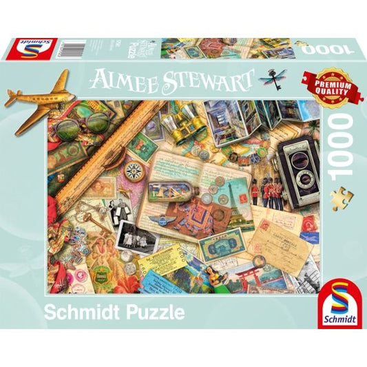Aufgetischt Reise Erinnerungen Puzzle