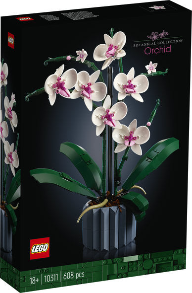 LEGO Icons Orchidee Teile