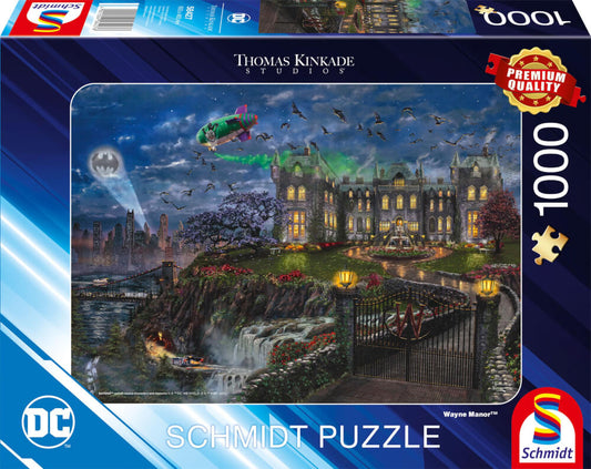 Warner DC Wayne Manor Puzzle