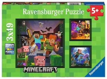 Minecraft Biomes Puzzle Teile