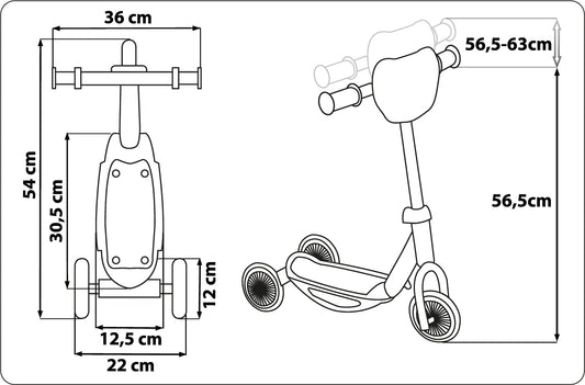Frozen Dreirad Babyroller