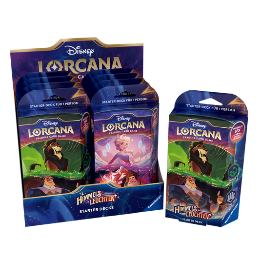Disney Lorcana Himmelsleuchten Starter Display