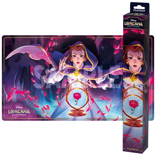 Disney Lorcana Belle Spielmatte Schimmernder Himmel