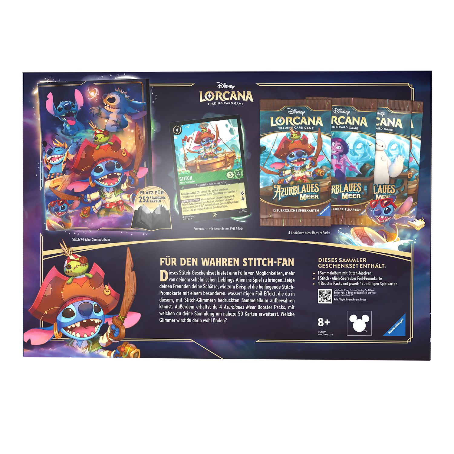 Disney Lorcana Azurite Sea Geschenkset