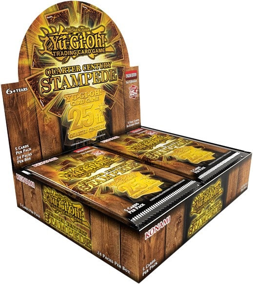 Yu-Gi-Oh Stampede Booster Display